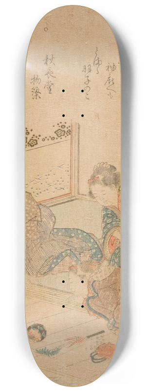 Katsushika Hokusai - Abalone 8.25 inch art skate deck Katsushika Hokusai - Abalone 8.25 inch art skate deck