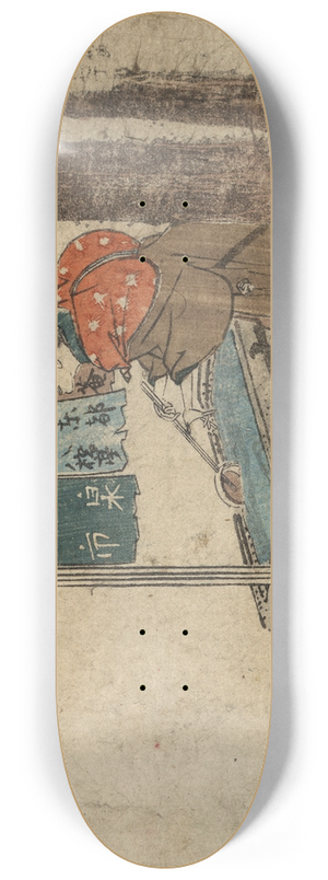 Katsushika Hokusai - Ishiyakushi 8.25 inch art skate deck