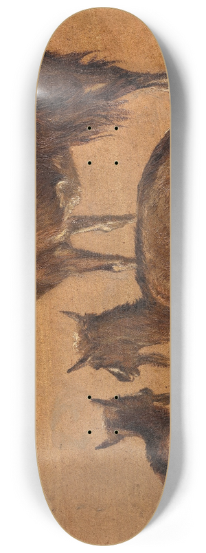 Andre Plumot - Goats 8.25 inch art skate deck