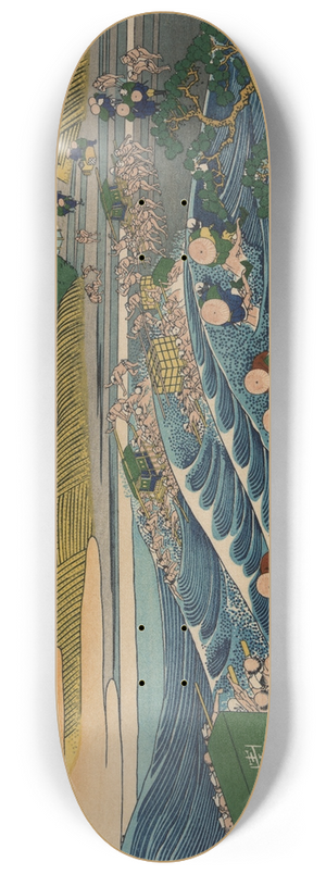 Katsushika Hokusai - Tkaid kanaya no fuji 8.25 inch art skate deck Katsushika Hokusai - Tkaid kanaya no fuji 8.25 inch art skate deck