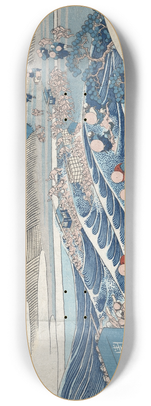 Katsushika Hokusai - Tkaid kanaya no fuji 8.25 inch art skate deck Katsushika Hokusai - Tkaid kanaya no fuji 8.25 inch art skate deck