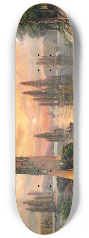 Andrew Melrose - The Thousand Islands, St. Lawrence River 8.25 inch art skate deck