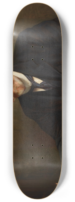 Kazimierz Pochwalski - Portrait of Zdzisaw Morawski 8.25 inch art skate deck