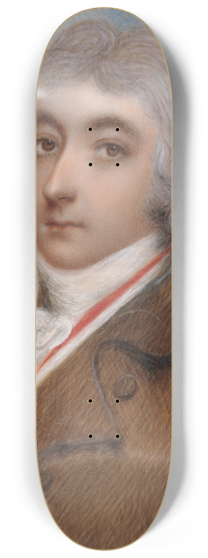 Andrew Plimer - Portrait of a Gentleman 8.25 inch art skate deck