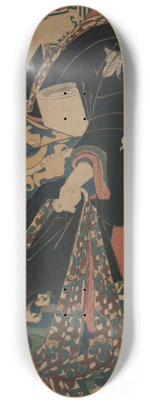 Keisai Eisen - Geisha zu 8.25 inch art skate deck Keisai Eisen - Geisha zu 8.25 inch art skate deck