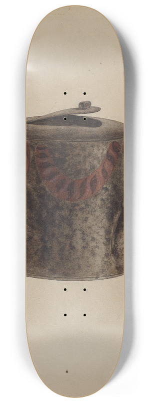 Andrew Topolosky - Toleware Metal Teapot 8.25 inch art skate deck