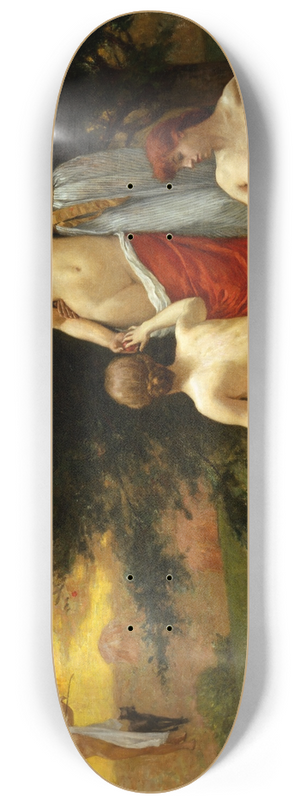 Kenyon Cox - An Eclogue 8.25 inch art skate deck