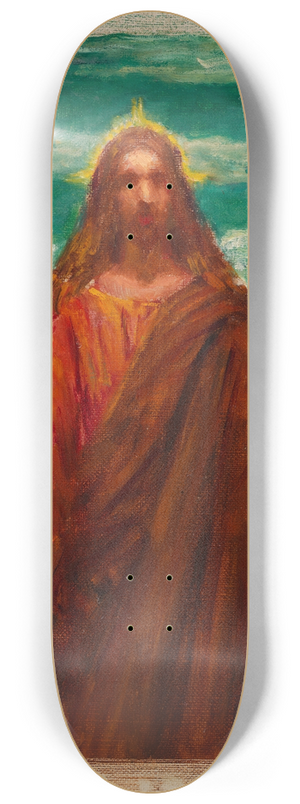 Kenyon Cox - Study for Christ 8.25 inch art skate deck