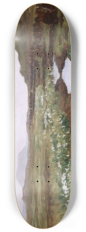 Kitty Kielland - Study of a Peat Bog on Jren 8.25 inch art skate deck