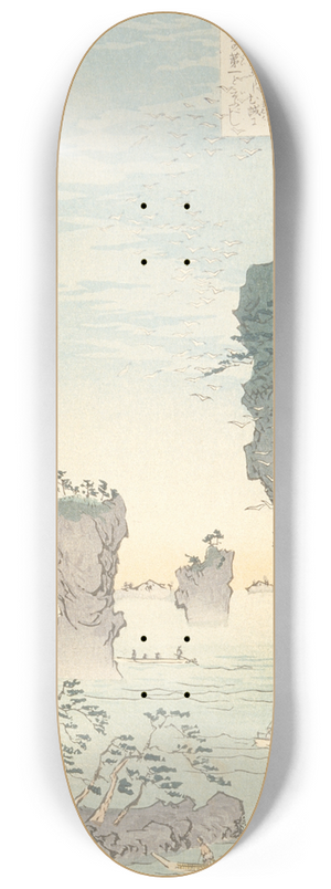 Kobayashi Kiyochika - Matsushima 8.25 inch art skate deck