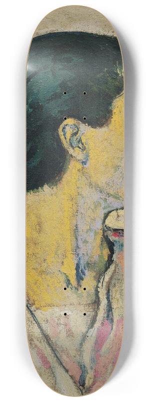 Koloman Moser - Frauenbildnis im Profil 8.25 inch art skate deck