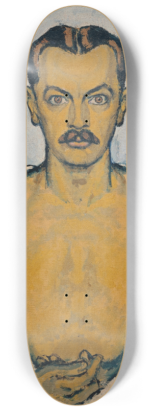 Koloman Moser - Selbstportrt 8.25 inch art skate deck