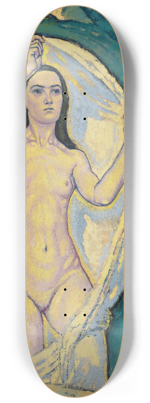 Koloman Moser - Venus in the Grotto 8.25 inch art skate deck