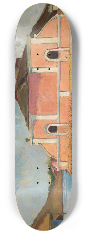 Konrad Krzyanowski - View of Berestechko 8.25 inch art skate deck