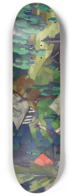 Konrad Mgi - Saadjrve maastik 8.25 inch art skate deck