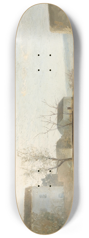 Andr Maglione - Washerwomen By The River 8.25 inch art skate deck
