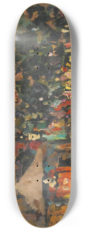 Konstantin Alexeevich Korovin - Paris By Night 8.25 inch art skate deck