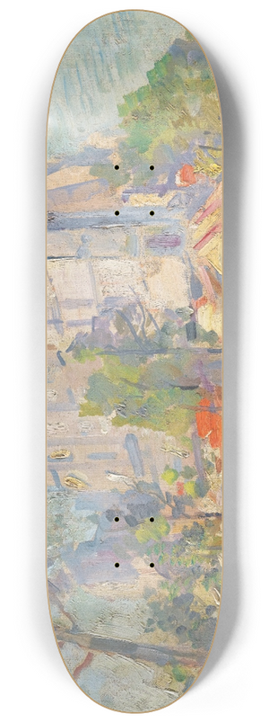 Konstantin Alexeevich Korovin - Paris In Spring 8.25 inch art skate deck