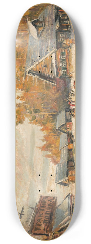Konstantin Alexeevich Korovin - Winter Sleigh Ride 8.25 inch art skate deck