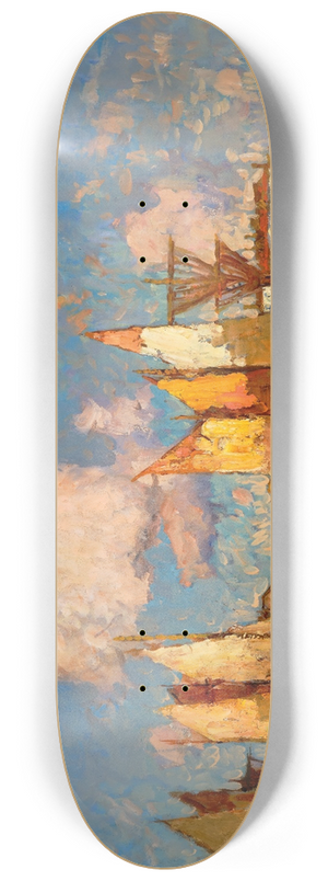 Konstantin Ivanovich Gorbatov - Chioggia 8.25 inch art skate deck