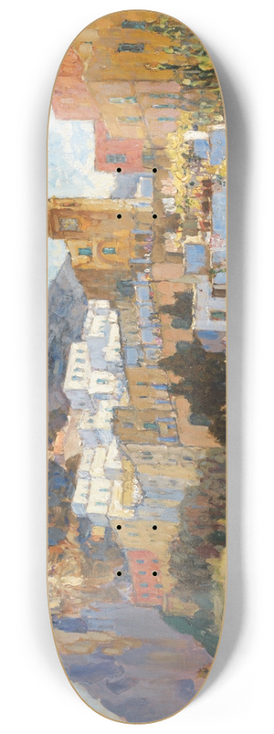 Konstantin Ivanovich Gorbatov - View Of Capri 8.25 inch art skate deck