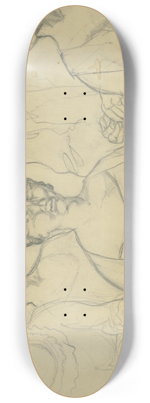 Kontantn Bauer - tdia enskch postv 8.25 inch art skate deck