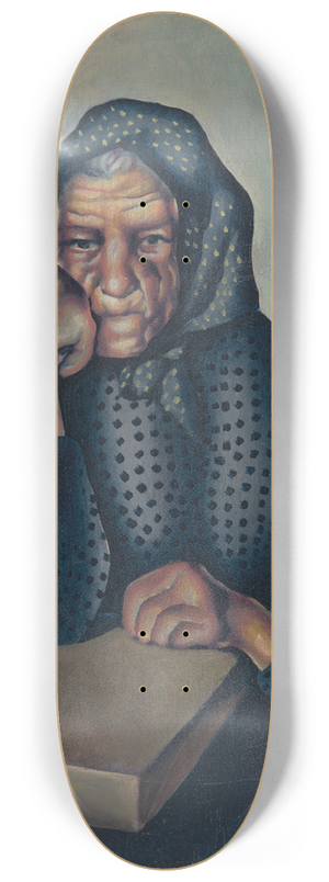 Kontantn Bauer - Worry 8.25 inch art skate deck