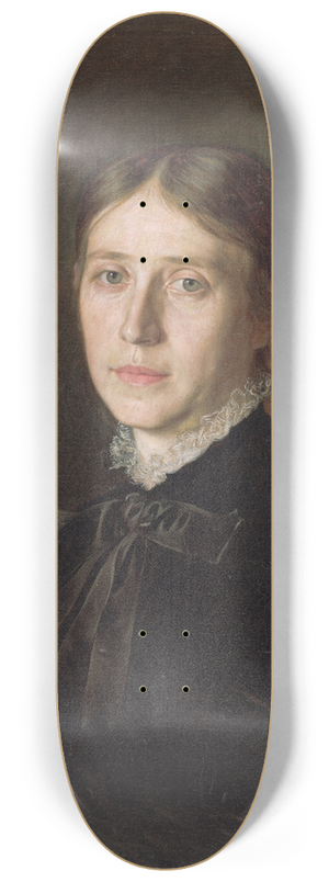 Kornel Boh - Portrait Of Mrs. Boorov Kornel Boh 8.25 inch art skate deck