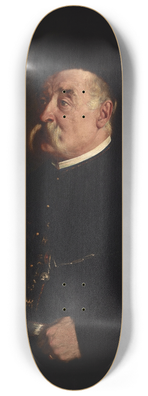 Andrzej Bronisaw Grabowski - Portrait of Adam Wyleyski 8.25 inch art skate deck