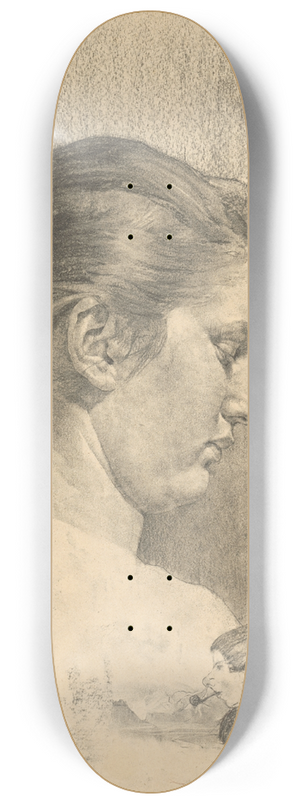 kos Aranyossy - Podobize eny z profilu 8.25 inch art skate deck