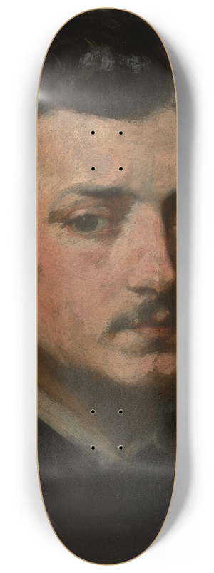 Andrzej Bronisaw Grabowski - Self-Portrait 8.25 inch art skate deck