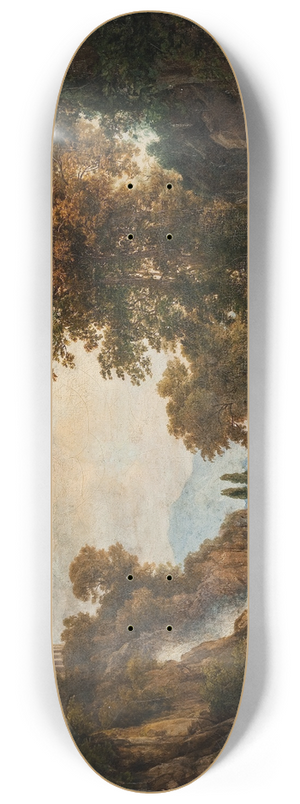 Kroly Mark - Landscape With Nymphs 8.25 inch art skate deck