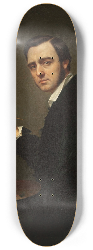 Ksawery Jan Kaniewski - Self-portrait 8.25 inch art skate deck