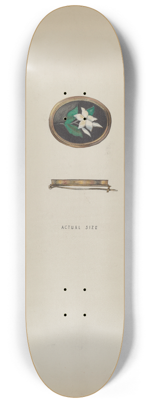 Kurt Melzer - Brooch 8.25 inch art skate deck