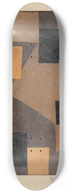 Kurt Schwitters - Mz 386 Hopf (Merzzeichnung) 8.25 inch art skate deck