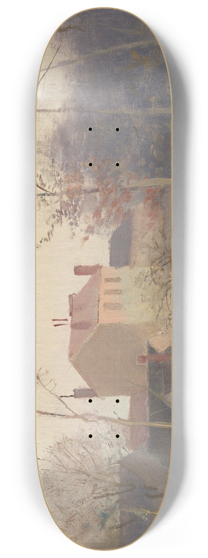 Ladislav Mednynszky - Autumn at the Edge of a City 8.25 inch art skate deck Ladislav Mednynszky - Autumn at the Edge of a City 8.25 inch art skate deck