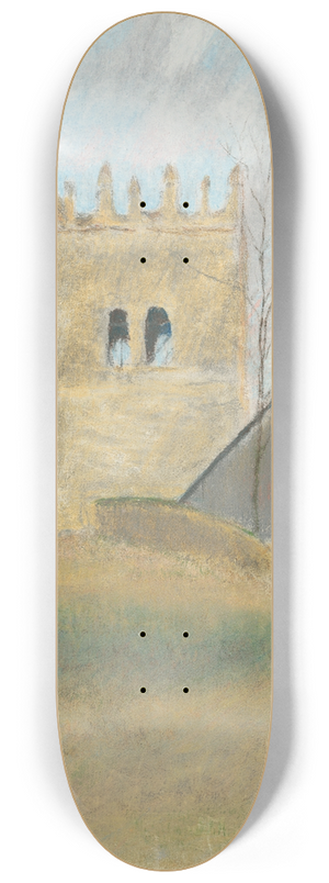 Ladislav Mednynszky - Belfry in Strky 8.25 inch art skate deck Ladislav Mednynszky - Belfry in Strky 8.25 inch art skate deck