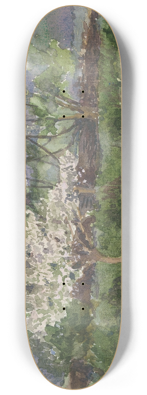 Ladislav Mednynszky - Blooming Tree 8.25 inch art skate deck Ladislav Mednynszky - Blooming Tree 8.25 inch art skate deck