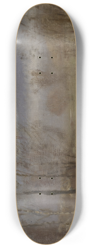 Ladislav Mednynszky - Early Evening Landscape with a River 8.25 inch art skate deck Ladislav Mednynszky - Early Evening Landscape with a River 8.25 inch art skate deck