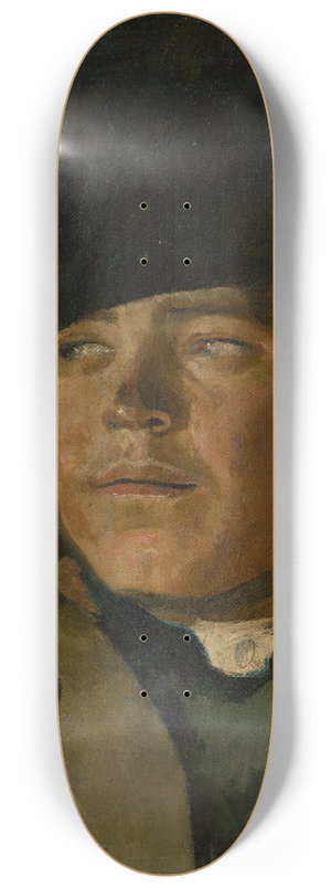 Ladislav Mednynszky - Groom in a Fur Cap 8.25 inch art skate deck Ladislav Mednynszky - Groom in a Fur Cap 8.25 inch art skate deck