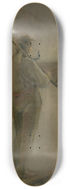 Ladislav Mednynszky - Kosec pri rieke 8.25 inch art skate deck