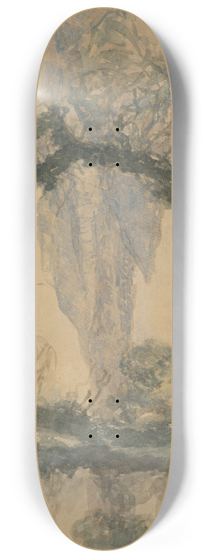 Ladislav Mednynszky - Landscape 8.25 inch art skate deck
