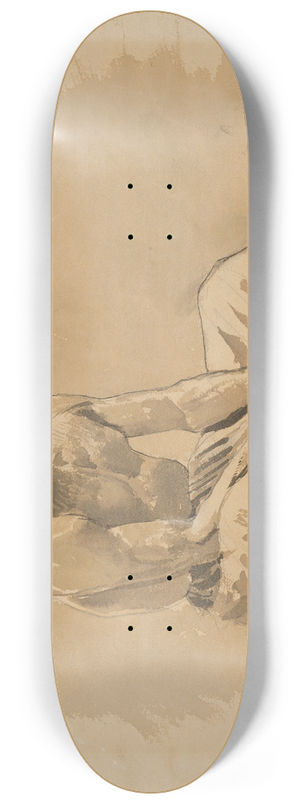 Ladislav Mednynszky - Man Sitting Half-Naked 8.25 inch art skate deck Ladislav Mednynszky - Man Sitting Half-Naked 8.25 inch art skate deck
