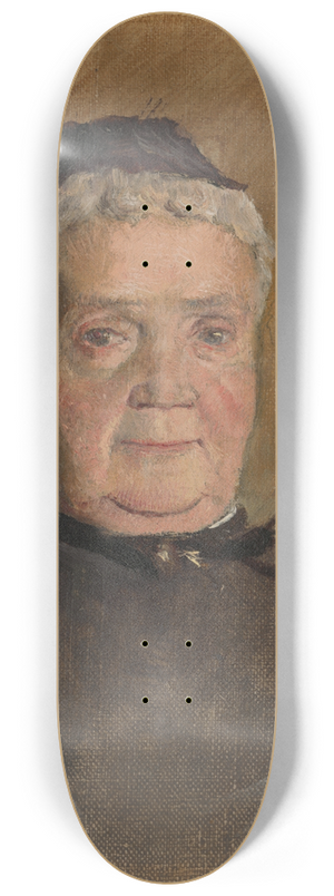 Ladislav Mednynszky - Portrait of Evelin Czbel 8.25 inch art skate deck Ladislav Mednynszky - Portrait of Evelin Czbel 8.25 inch art skate deck