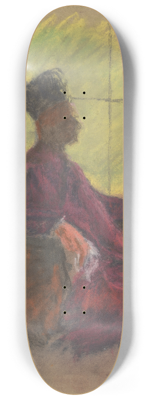 Ladislav Mednynszky - Sitting 8.25 inch art skate deck Ladislav Mednynszky - Sitting 8.25 inch art skate deck
