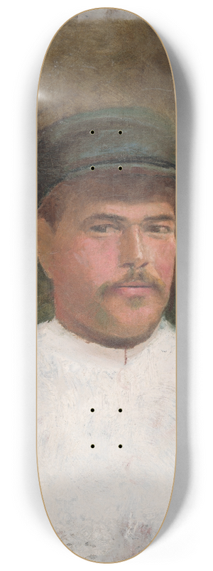 Ladislav Mednynszky - Study of a Man in a Fur Hat 8.25 inch art skate deck Ladislav Mednynszky - Study of a Man in a Fur Hat 8.25 inch art skate deck