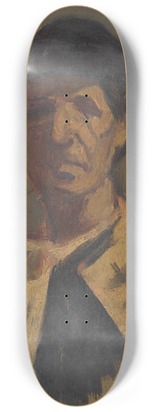 Ladislav Tresko - Study of a Man from Dlh Pole 8.25 inch art skate deck