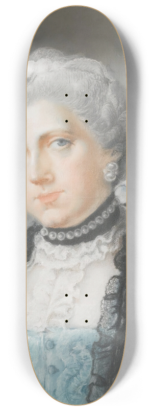 Lady Diana Beauclerk - Portrait of Elizabeth, Countess of Waldegrave (17601816) 8.25 inch art skate deck Lady Diana Beauclerk - Portrait of Elizabeth, Countess of Waldegrave (17601816) 8.25 inch art skate deck