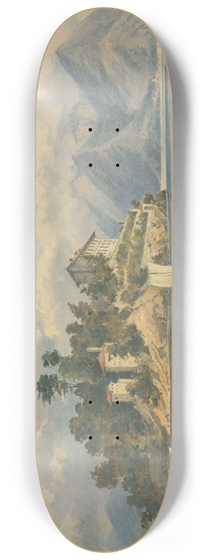 Lady Mary Leighton - Isola Bella and Lago Maggiore 8.25 inch art skate deck