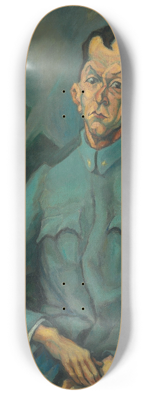 Lajos Tihanyi - Portrait of Tersnszky Jzsi Jeno 8.25 inch art skate deck